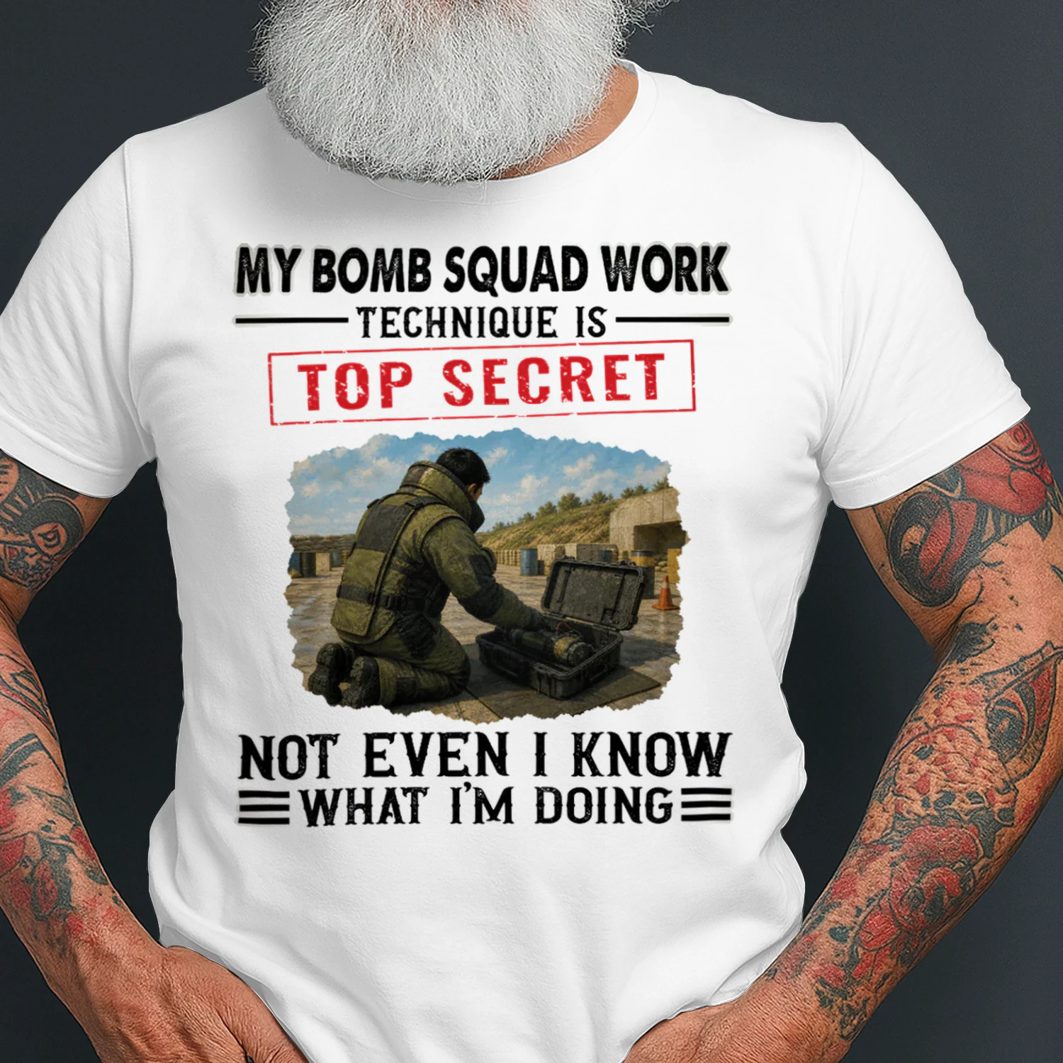 My Bomb Squad Work Technique Is Top Secret BOM0002