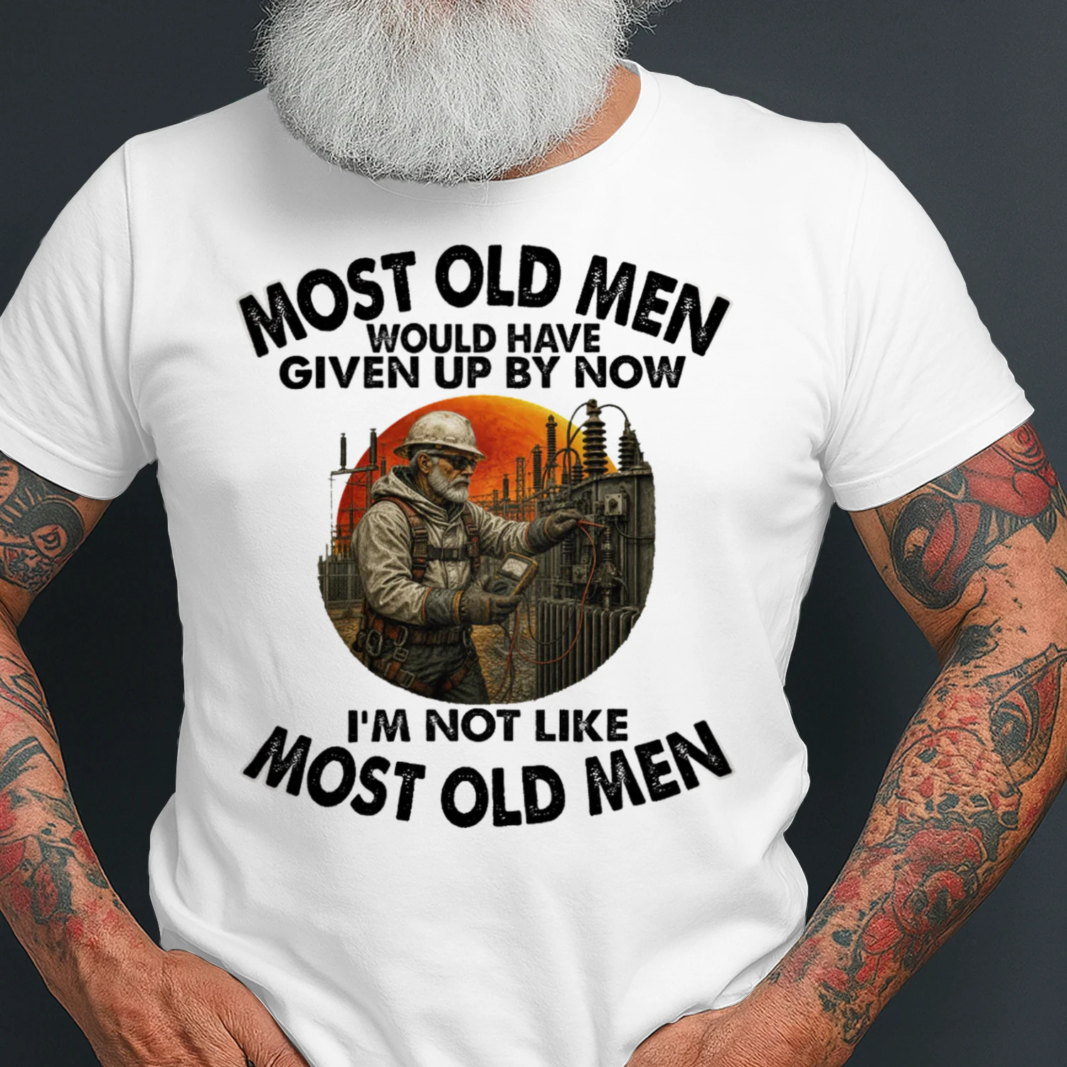 Most Old Men Give Up By Now Substation Tech SUB0001