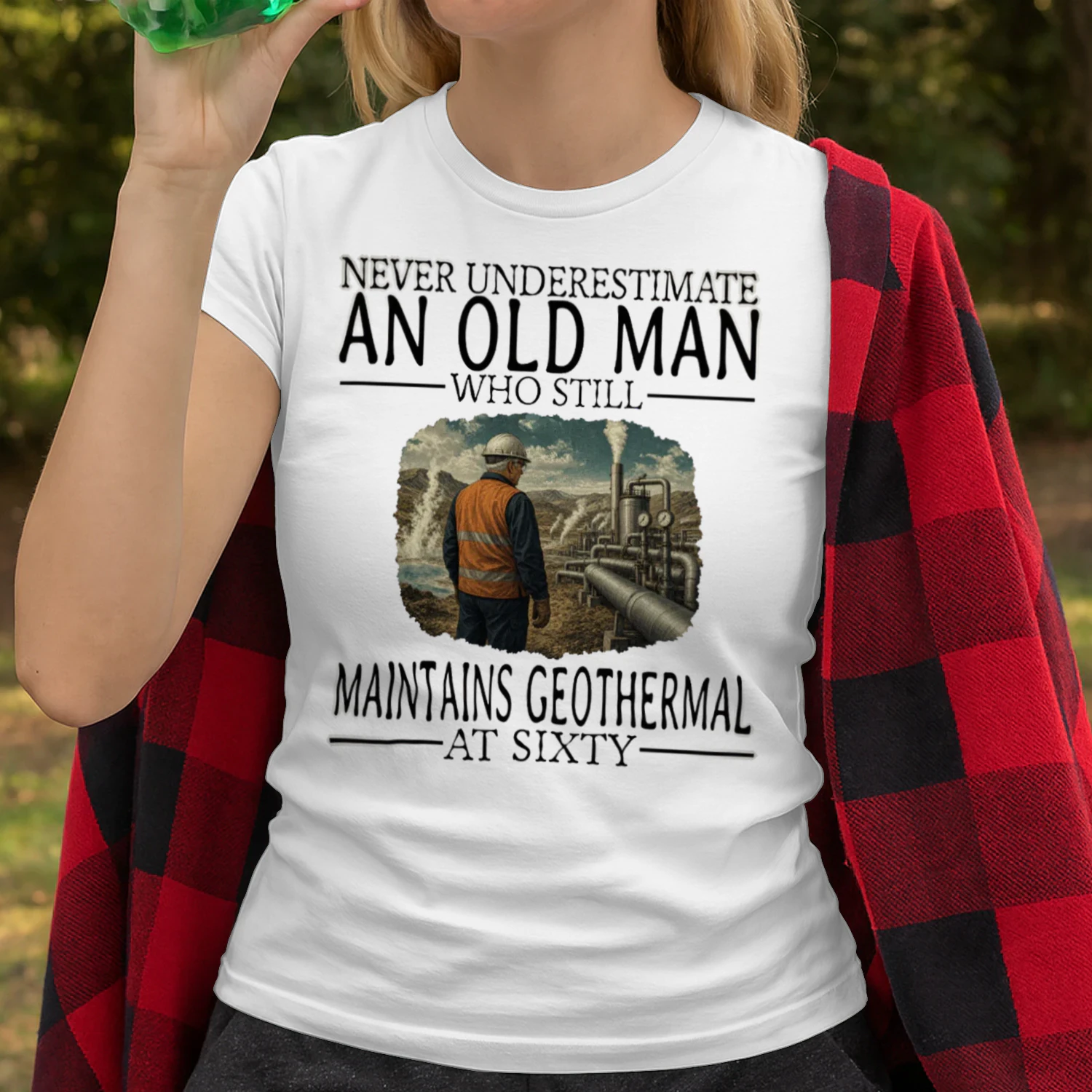 Never Underestimate An Old Man Who Still Maintains Geothermal At Sixty GEO0006