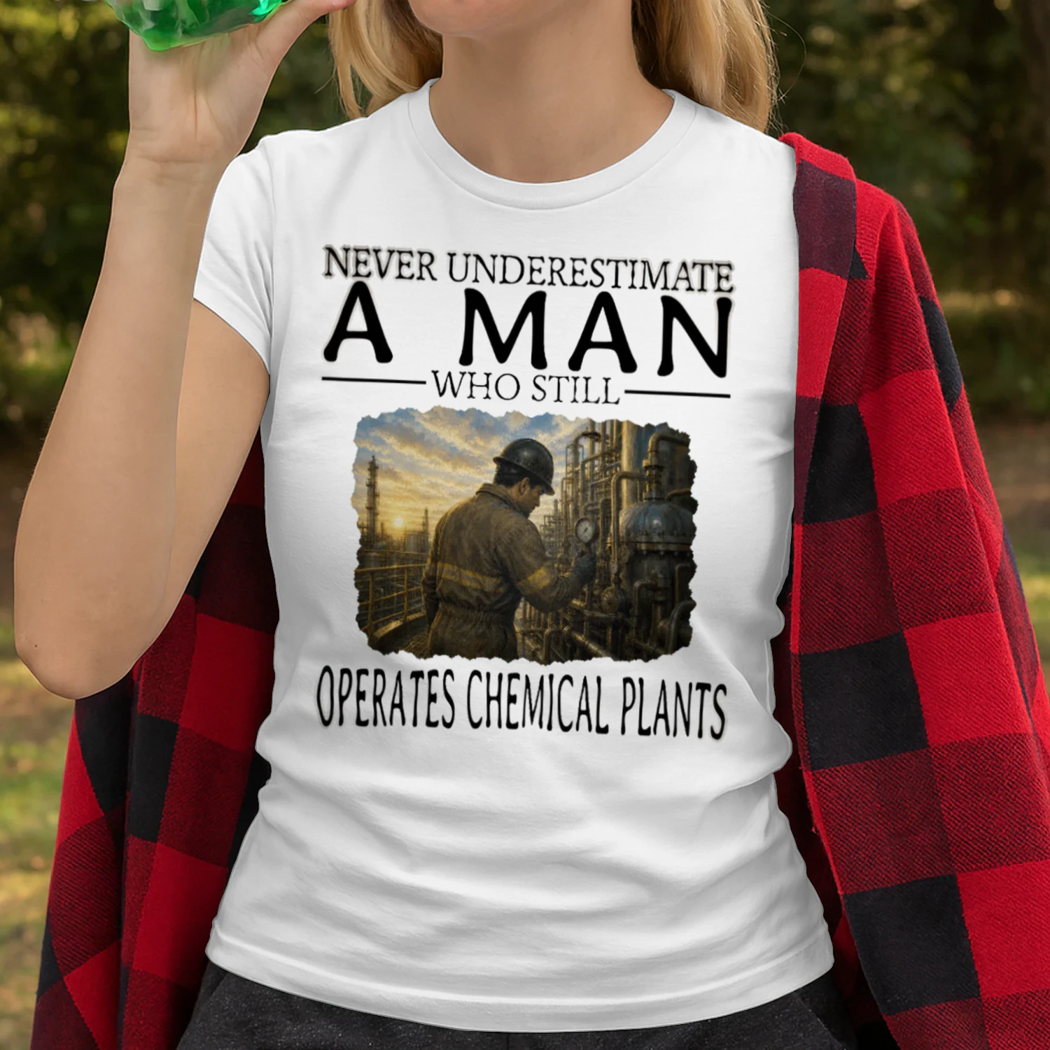 Never Underestimate A Man Who Still Operates Chemical Plants CHE0004