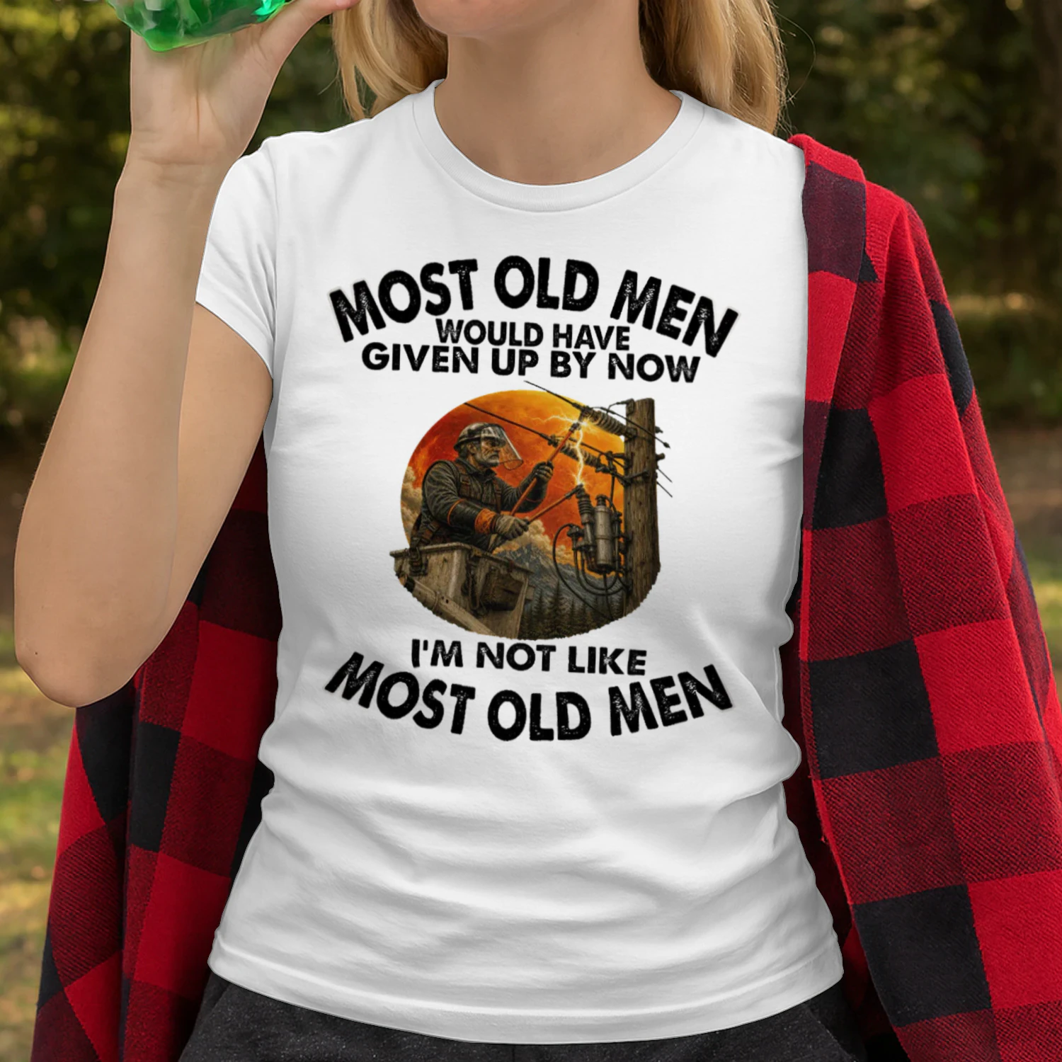 Most Old Men Give Up By Now High Voltage Tech HIG0001