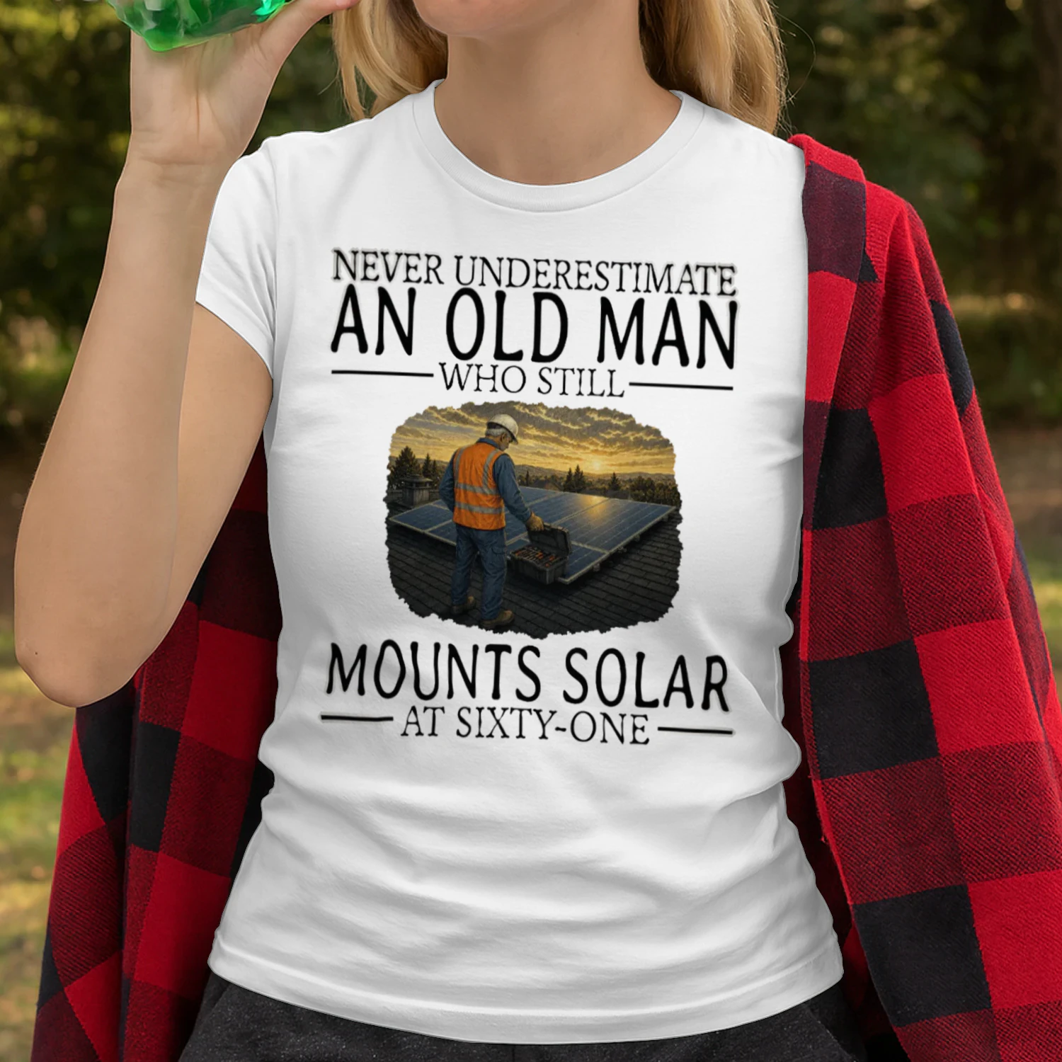 Never Underestimate An Old Man Who Still Mounts Solar At Sixty One SOL0005
