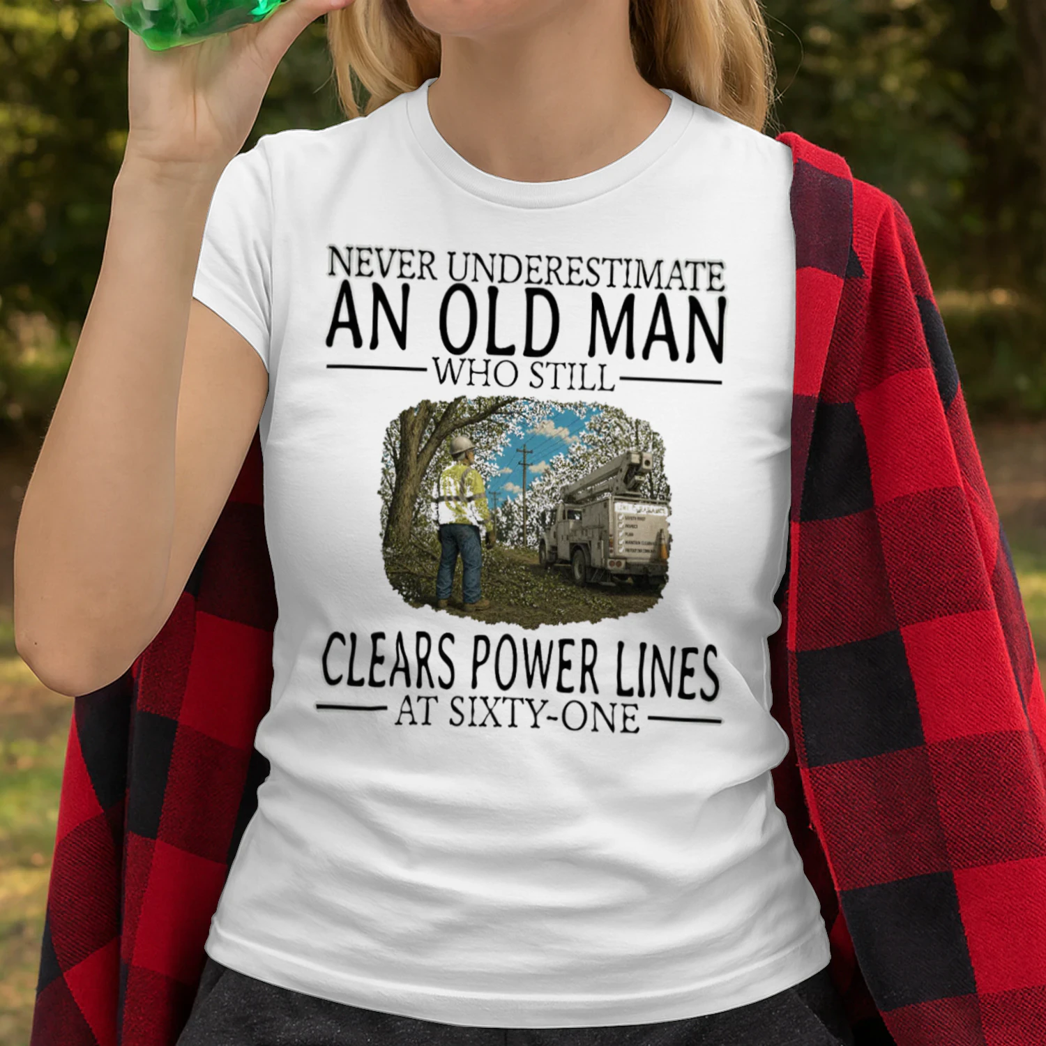 Never Underestimate An Old Man Who Still Clears Power Lines At Sixty One TRE0005