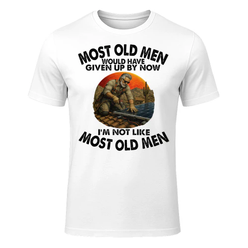 Most Old Men Give Up By Now Solar Installer SOL0001