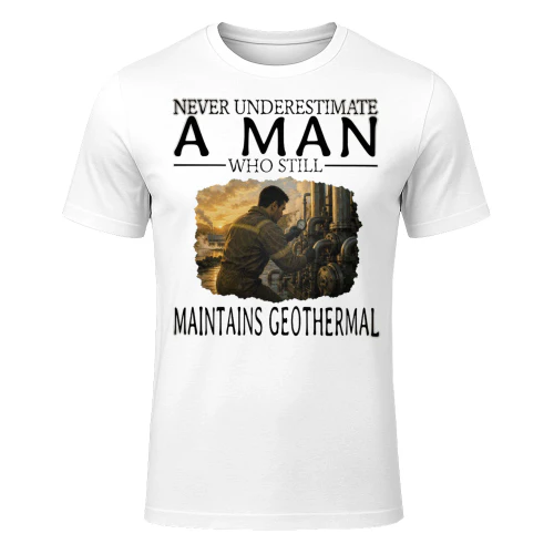 Never Underestimate A Man Who Still Maintains Geothermal GEO0004