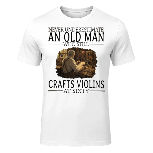 Never Underestimate An Old Man Who Still Crafts Violins At Sixty VIO0006