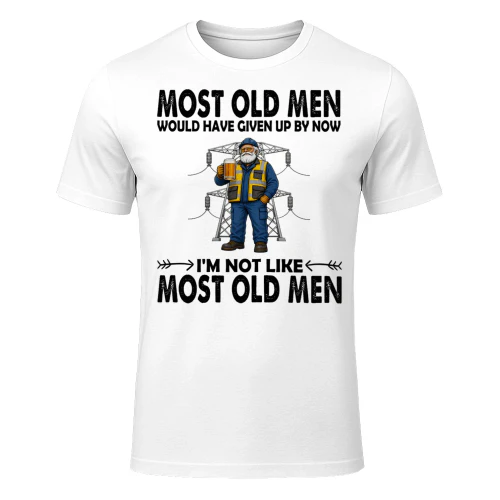 Most Old Men Give Up By Now High Voltage Tower HIG0002