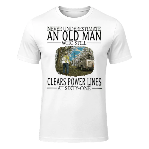 Never Underestimate An Old Man Who Still Clears Power Lines At Sixty One TRE0005