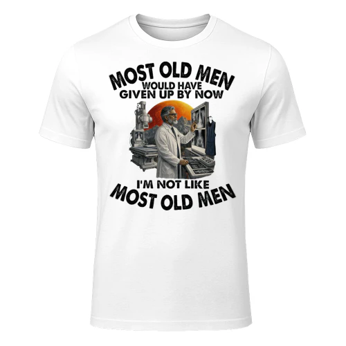 Most Old Men Give Up By Now Radiologist RAD0002