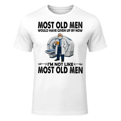 Most Old Men Give Up By Now CT Scanner RAD0001