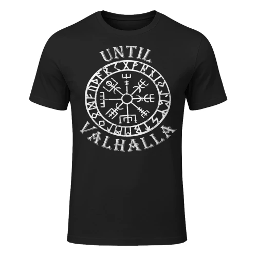 Until Valhalla Viking Odin Ragnar Thor Nordic Rune Tank Top Viking T Shirt VIK0743