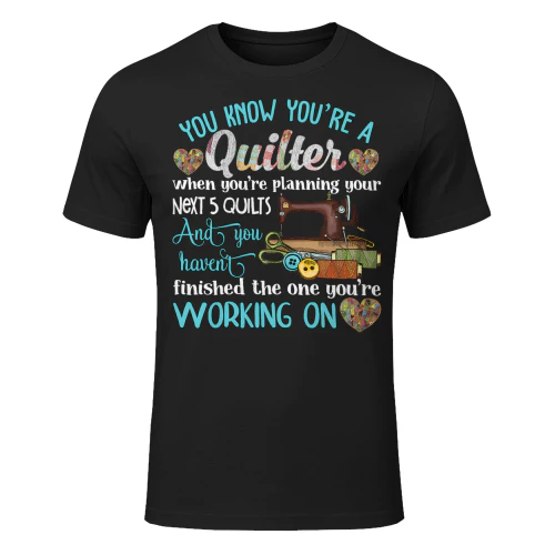 You re A Quilter When You re Planning Your Next 5 Quilts SEQ0908