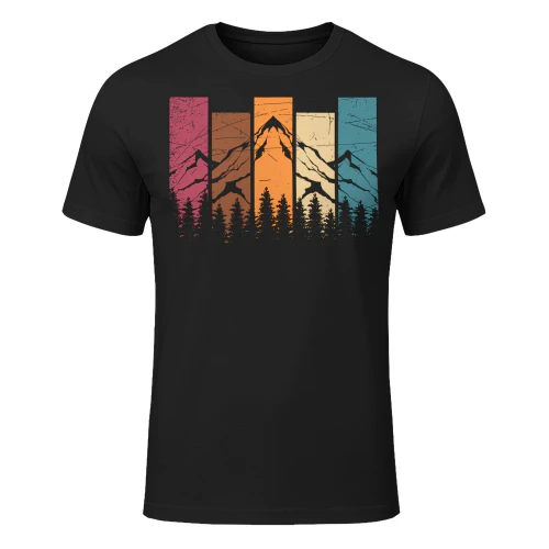 Wildlife Forest Nature Trees Retro Best Gift For Hunting Lover Hunting T Shirt HUT0216