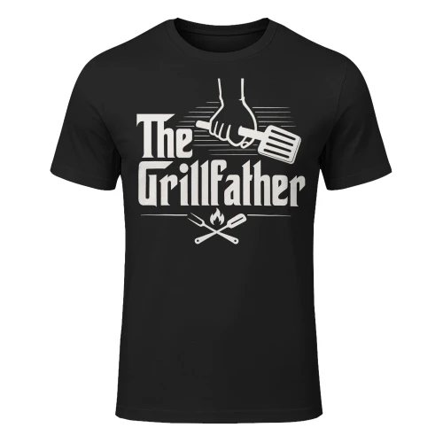 The Grillfather Funny Barbecue Grill Master Pitmaster BBQ T Shirt BBQ0025