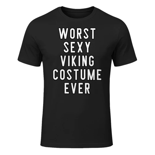 Couples Halloween Costume Worst Sexy Viking Costume Ever Viking T Shirt VIK0547