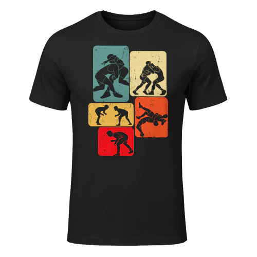Wrestling Wrestler Men Boys Wrestling T Shirt WRT0594