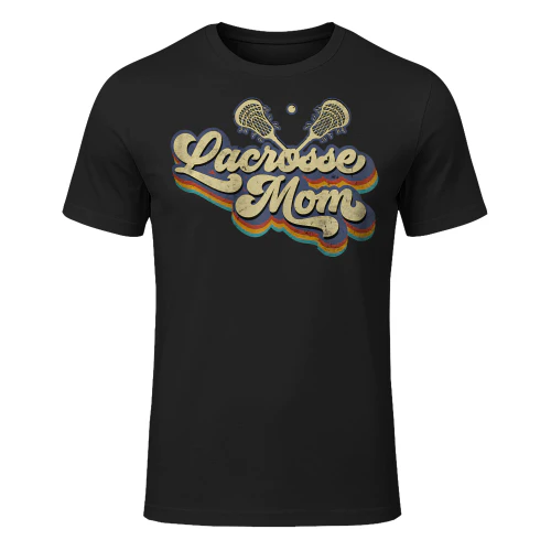 Womens Lacrosse Mom Lacrosse Stick Sun Lacrosse T Shirt LAR0493