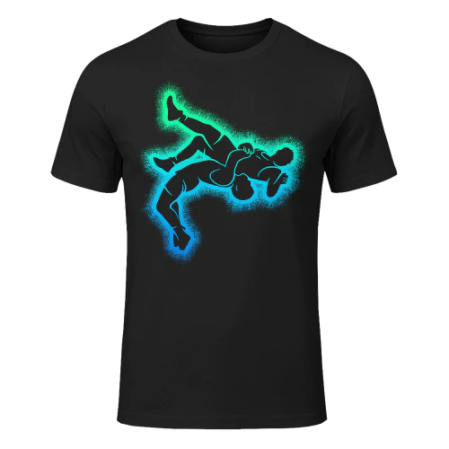 Wrestling Wrestler Boys Men Wrestling T Shirt WRT0592