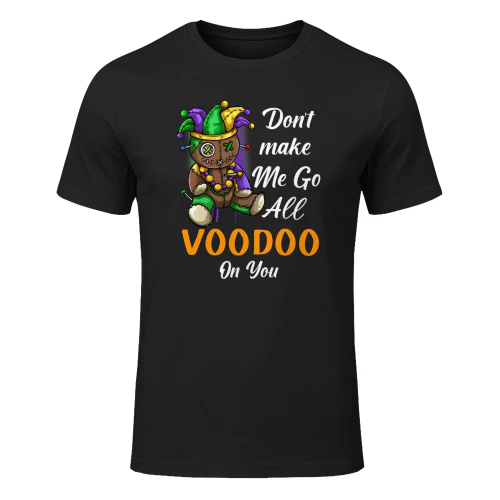 Mardi Gras New Orleans Witch Doll Voodoo Man Women Men Witch T Shirt WIT0219