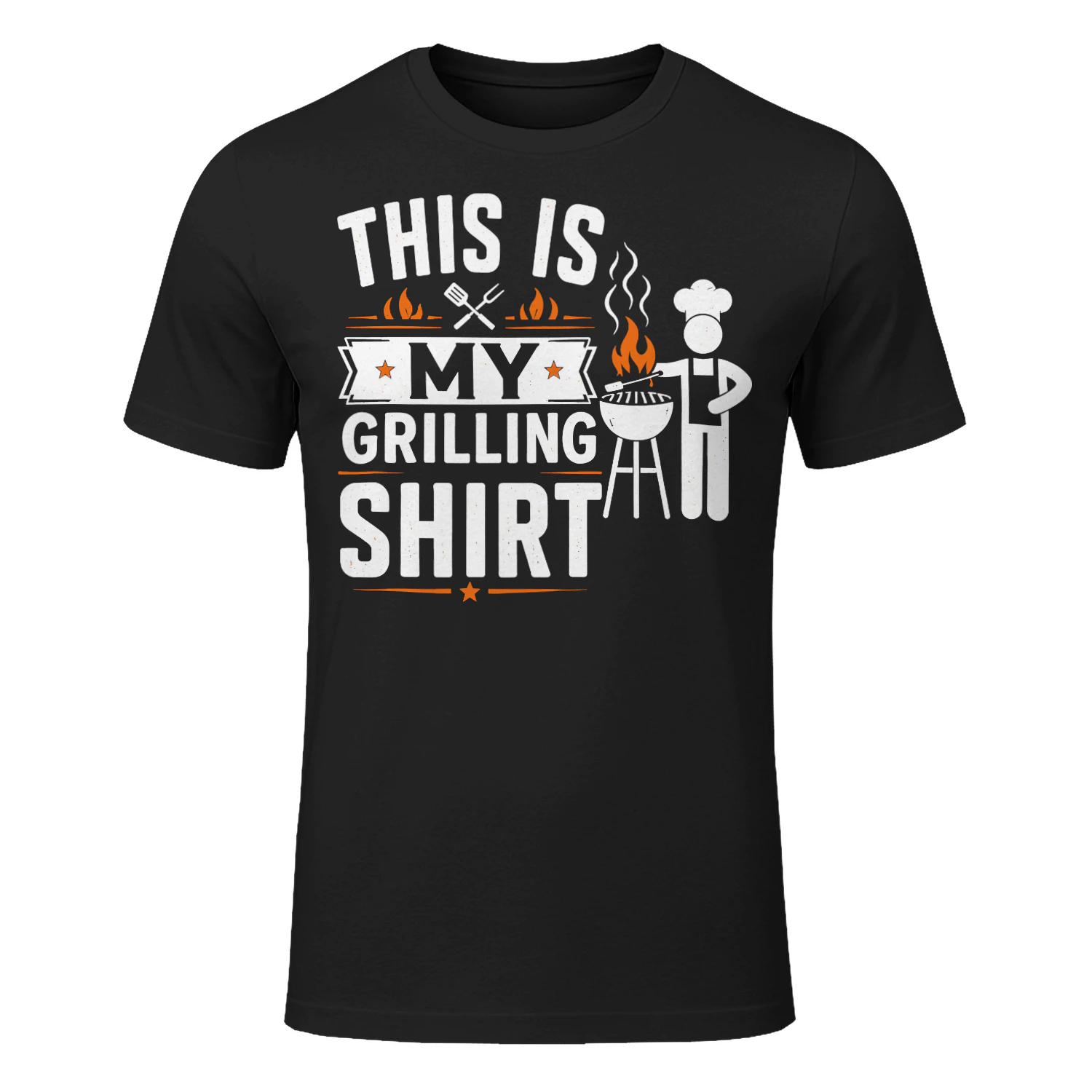 This Is My Grilling Shirt Funny Grill Master Pitmaster Chef BBQ T Shirt BBQ0027