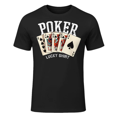 Poker Lucky Shirt Poker T Shirt POK0012