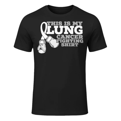 This Is My Lung Cancer Fighting Lung Cancer Awareness Lung Cancer T Shirt LUC0149