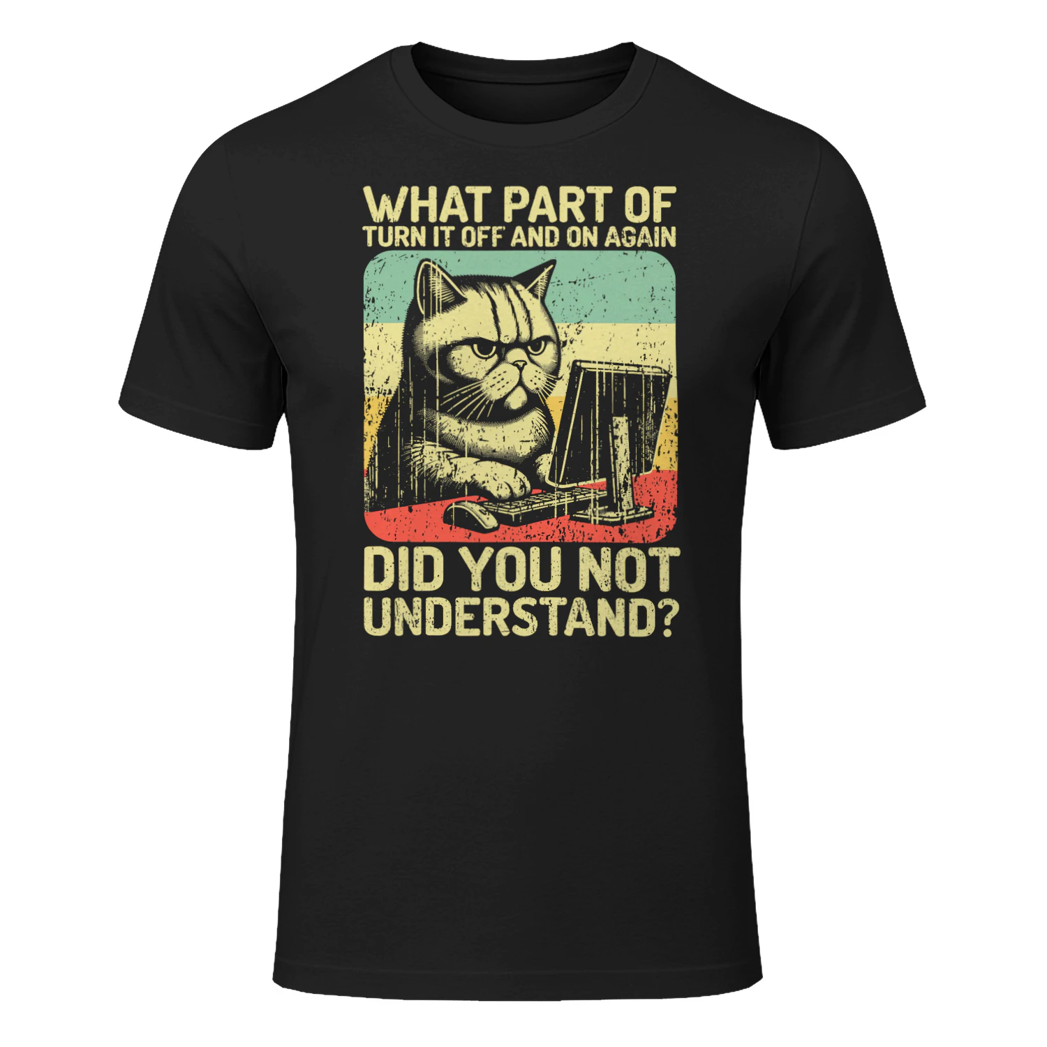 Tech Engineer I Turn Off And On Again I Computer It Guy Engineer T Shirt STE0627
