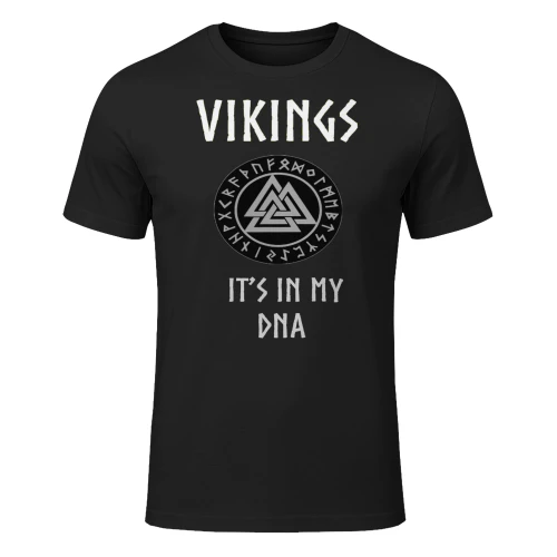Viking Gift Its In My Dna For Viking Warriors Mythology Fan Viking T Shirt VIK0312