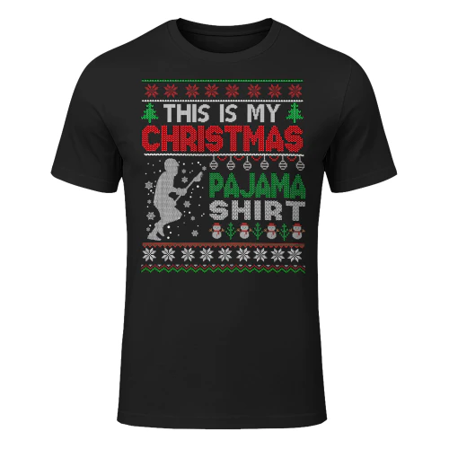 This Is My Christmas Pajama Ugly Sweater Lacrosse Xmas Lacrosse T Shirt LAR0469