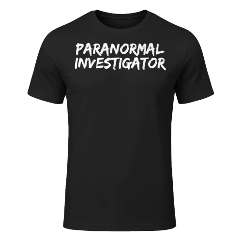 Paranormal Investigator Ghost Hunting Evp Halloween T Shirt HUT0187