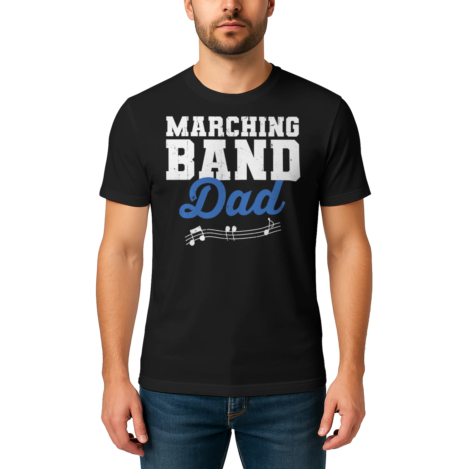 Marching Band Dad Father Men Marching Band Director T Shirt MCB0192