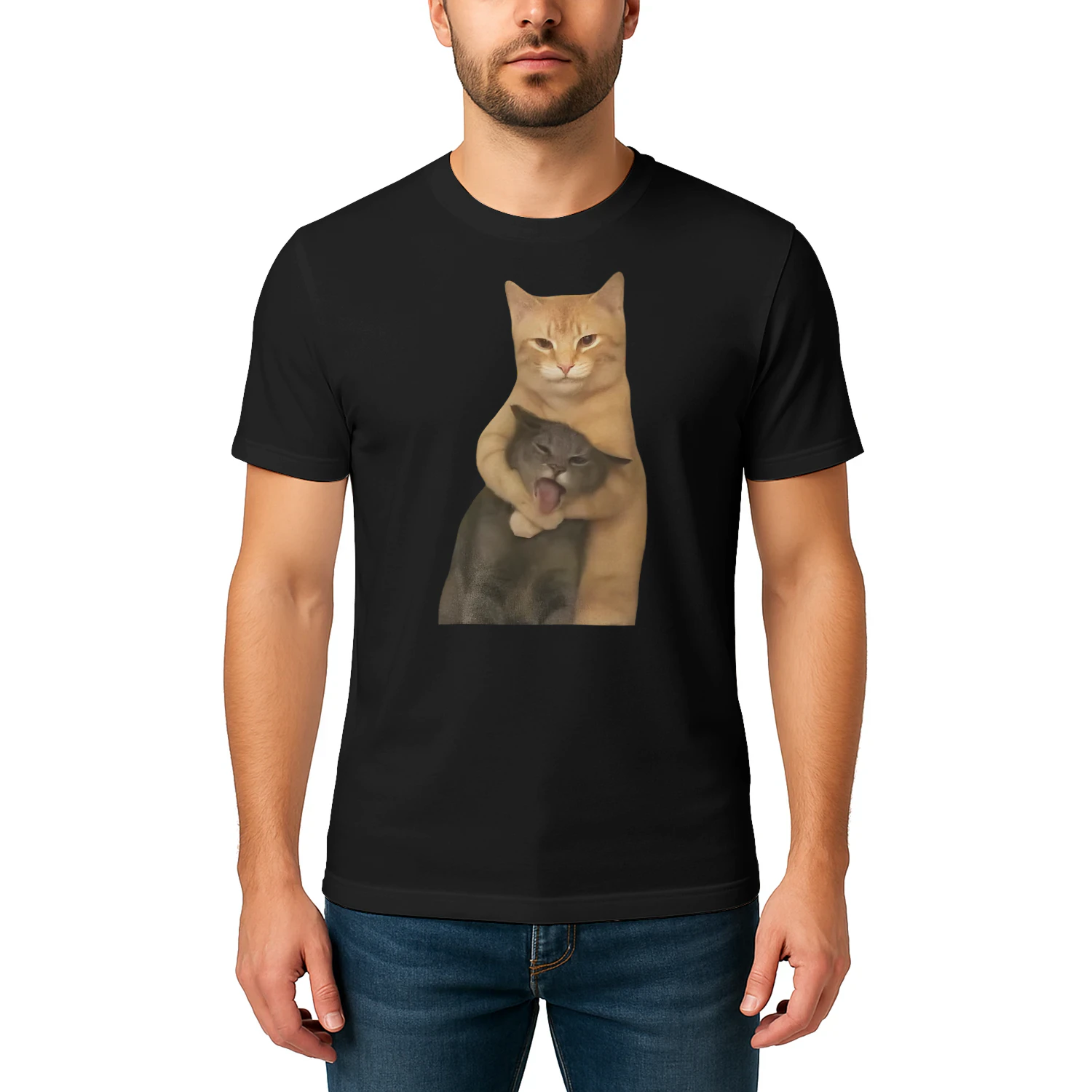 Fighting Cat Memes T Shirt CAT0694