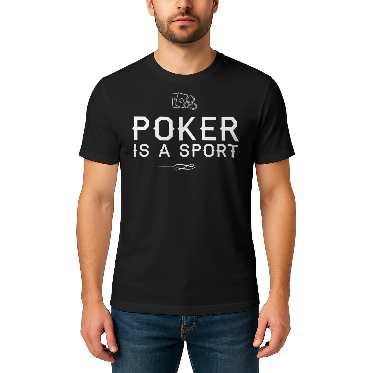 Poker Is A Sport Poker T Shirt POK0034