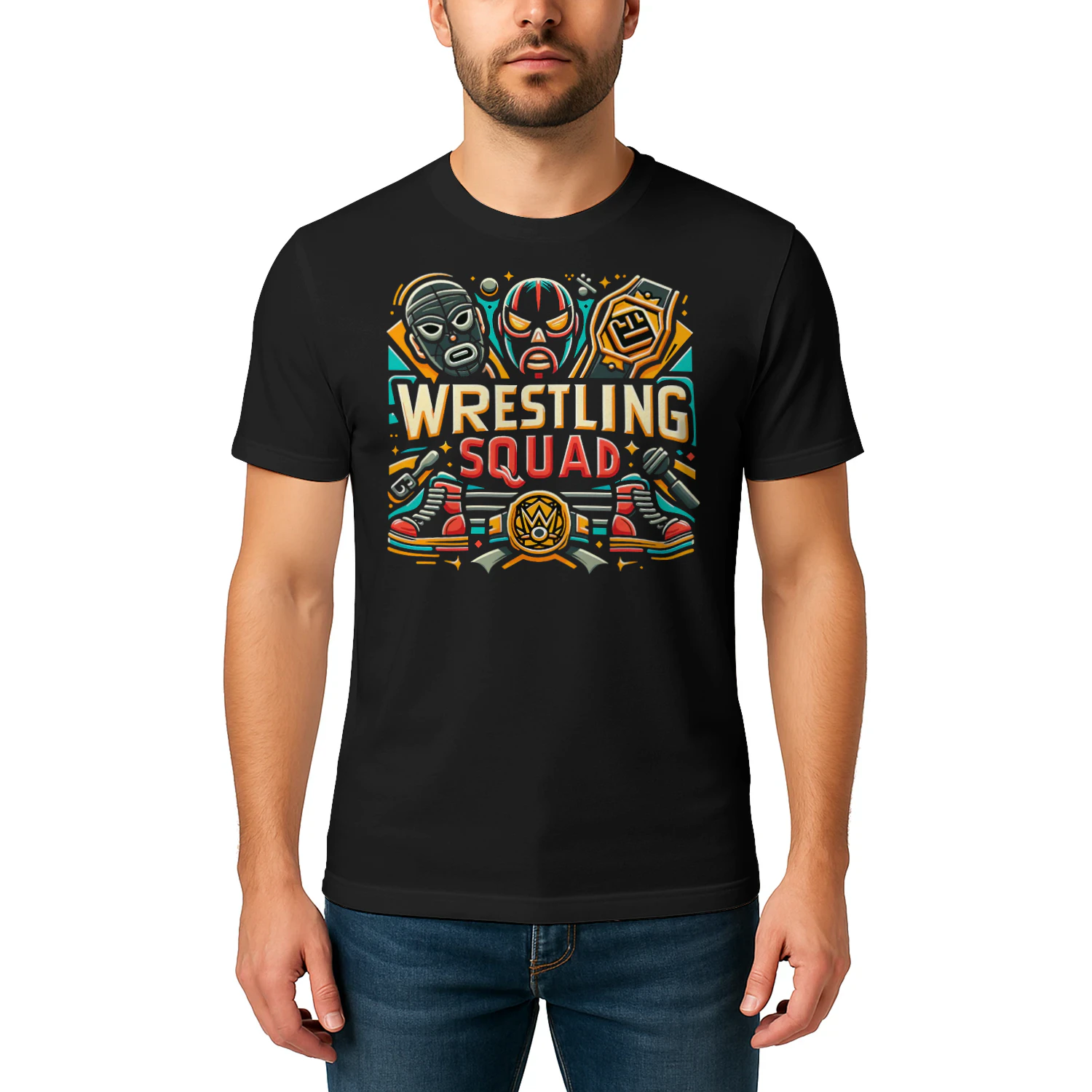 Wrestling Squad Wrestling Shirts For Wrestlers Wrestling Wrestling T Shirt WRT0569
