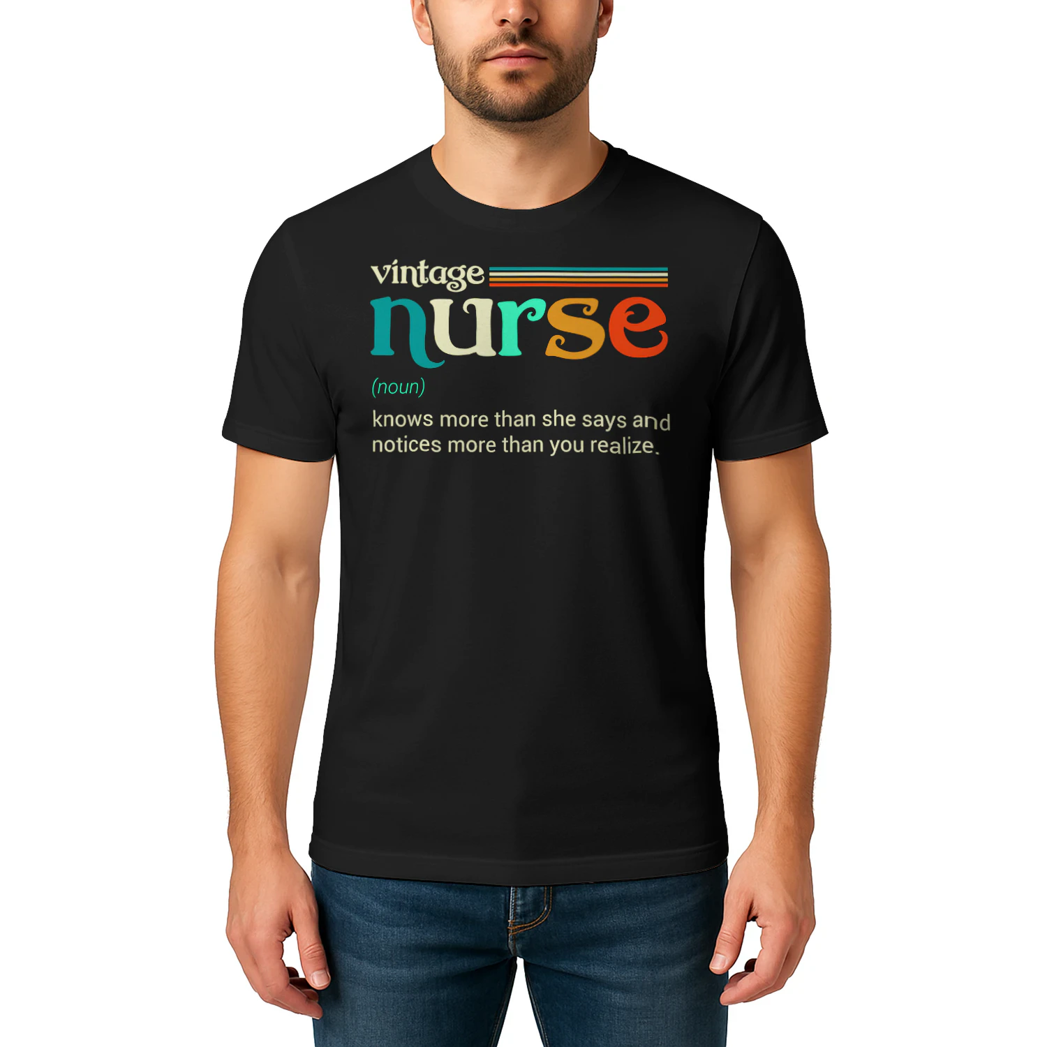 Vintage Nurse Definition Nursing T Shirt NUR0441