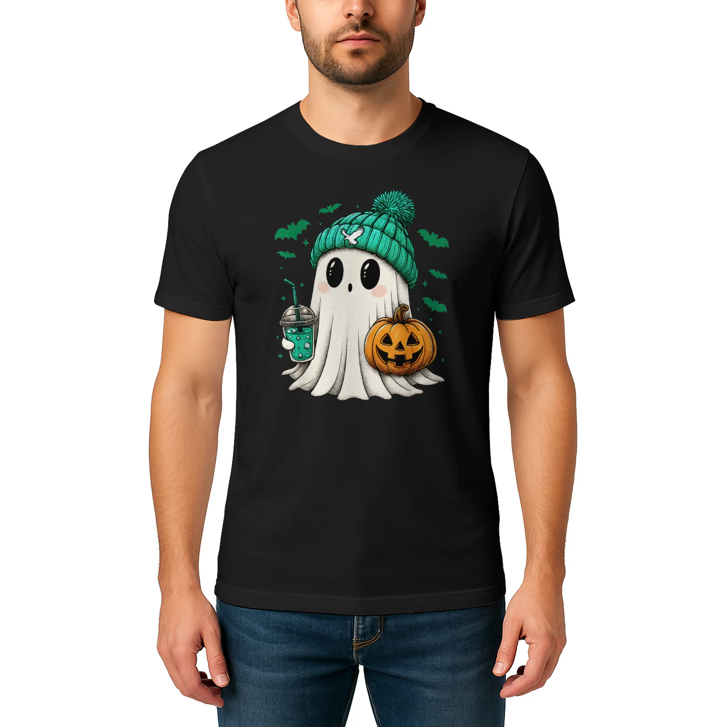 Halloween Cute American Eagle Ghost Eagle T Shirt EAG0077