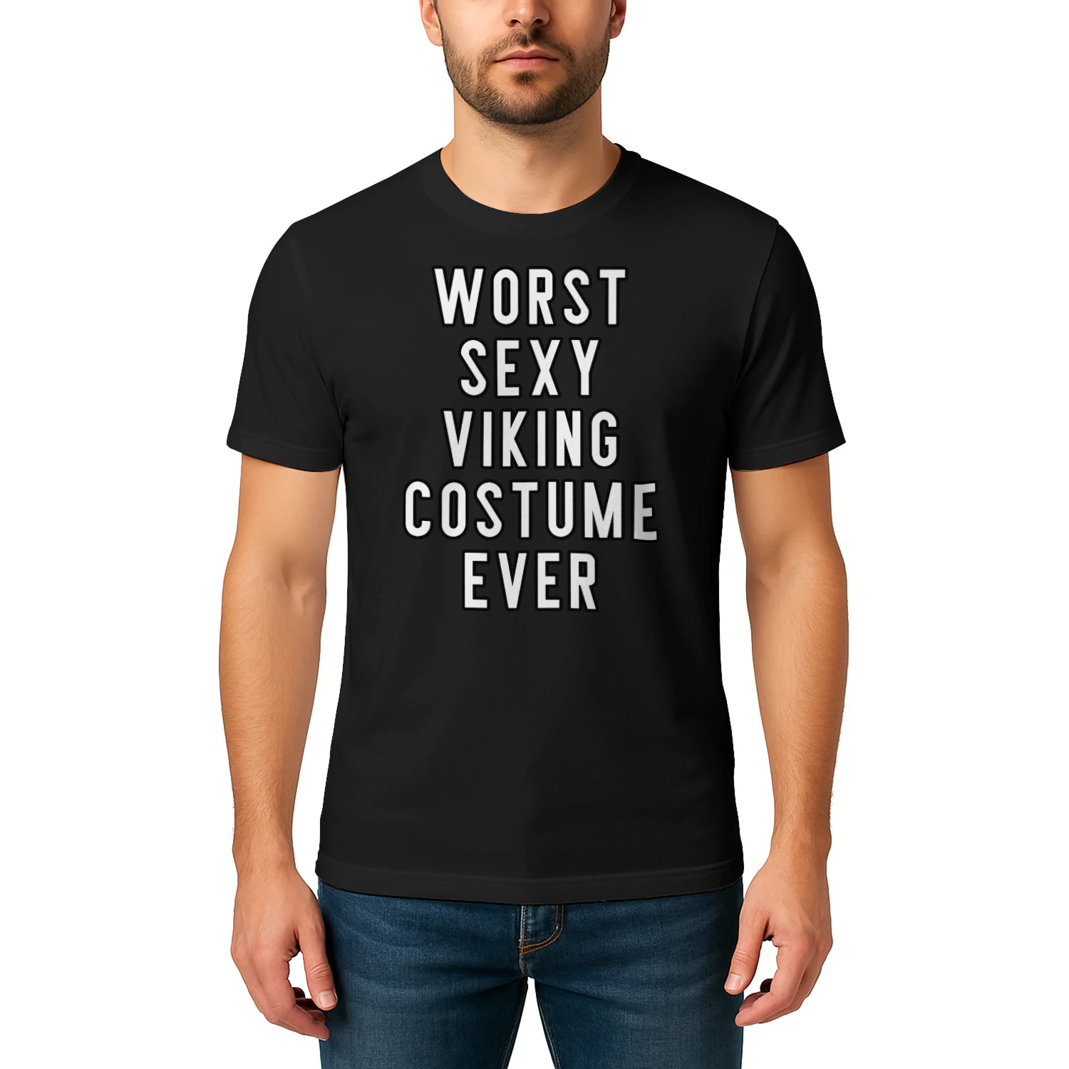 Couples Halloween Costume Worst Sexy Viking Costume Ever Viking T Shirt VIK0547