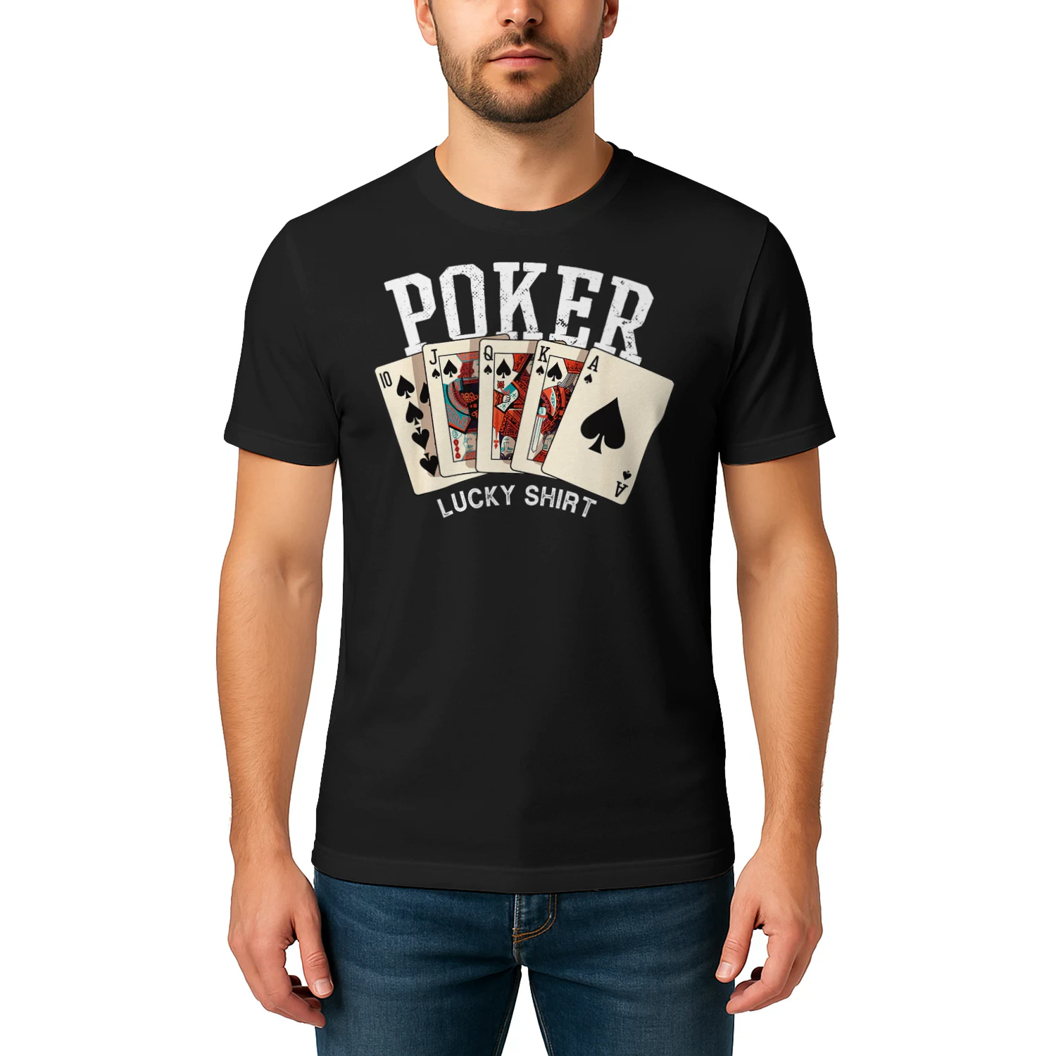 Poker Lucky Shirt Poker T Shirt POK0012