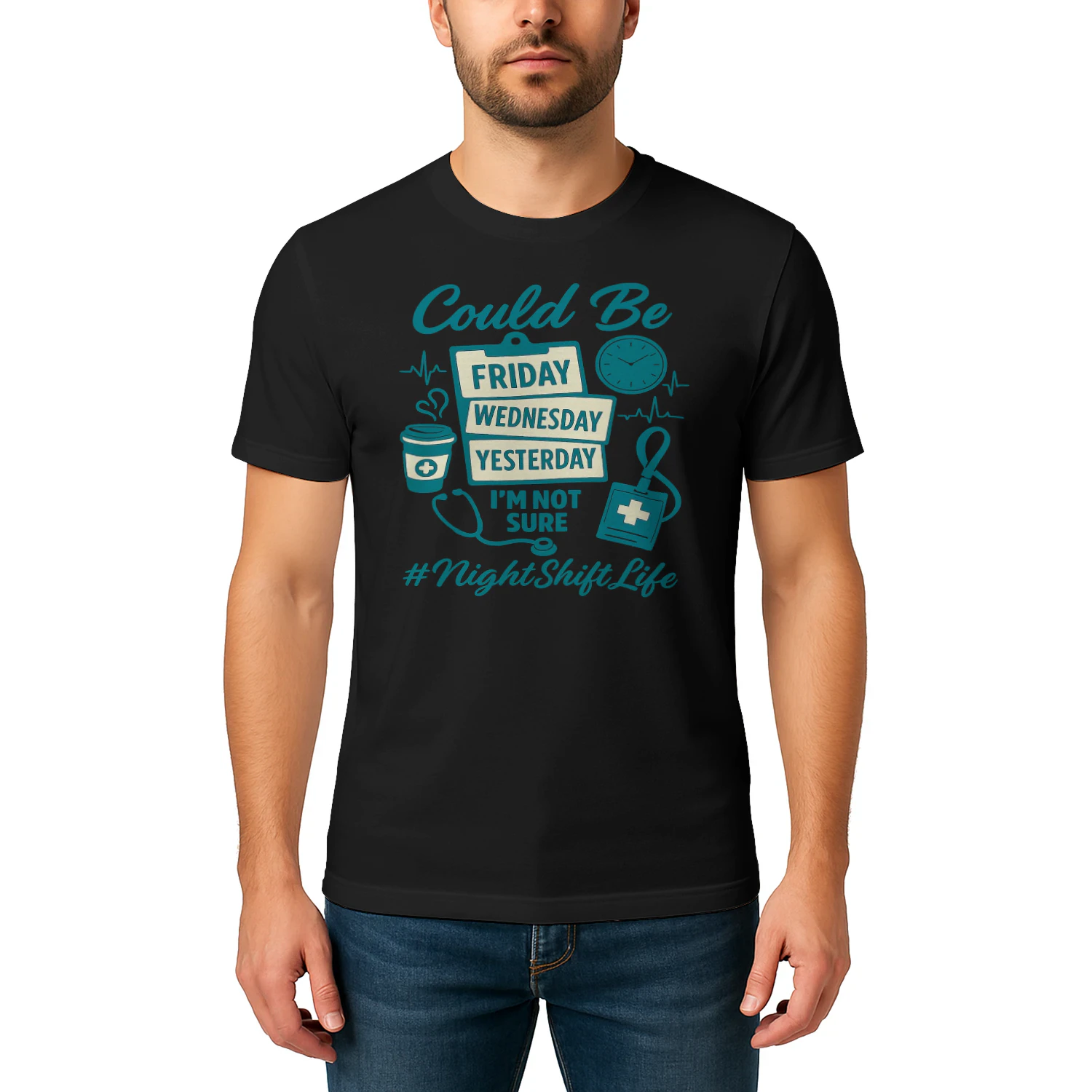 Funny Nursing Night Shift Life Squad Nurse Week Lovers Nursing T Shirt NUR0422