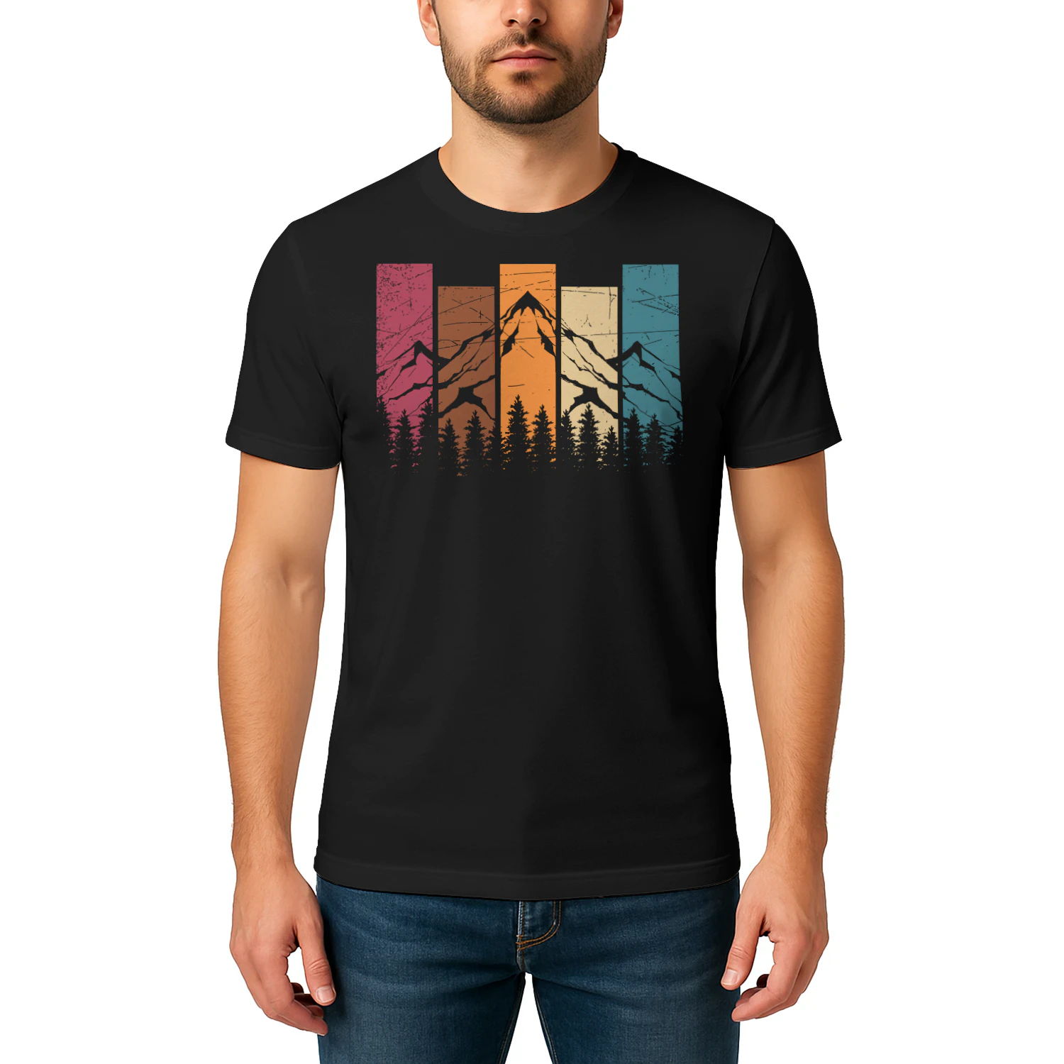 Wildlife Forest Nature Trees Retro Best Gift For Hunting Lover Hunting T Shirt HUT0216