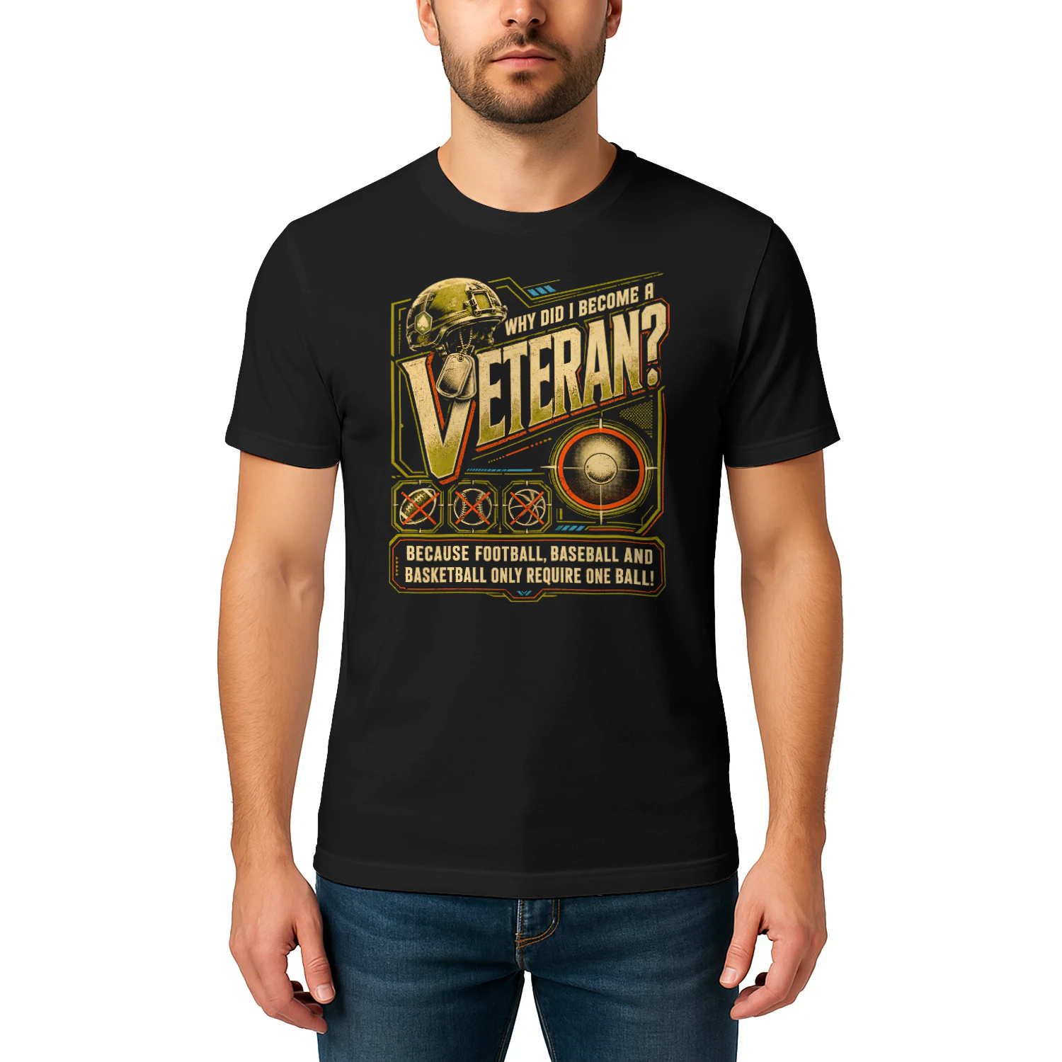 Why I Became Veteran T Shirt VET0094