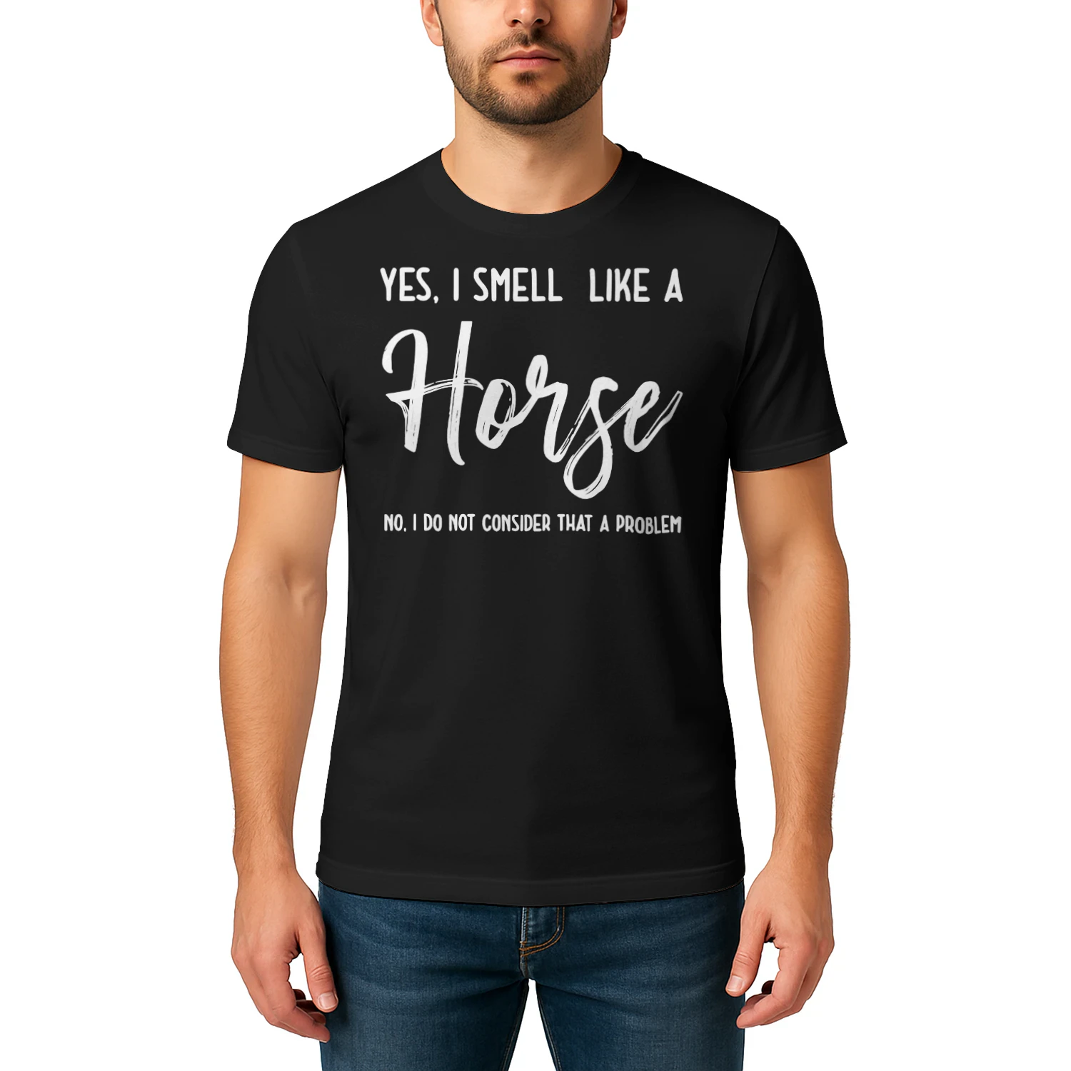 Yes I Smell Like A Horse Best Gift For Horse Lover Horse T Shirt HOR0083