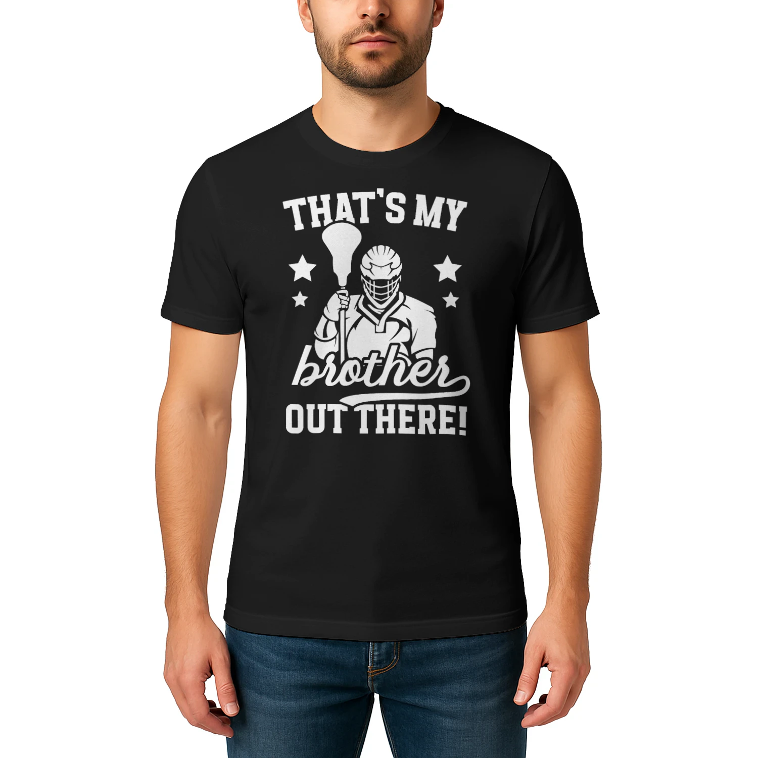 Thats My Brother Lacrosse Brother Of A Lacrosse Player Bro Lacrosse T Shirt LAR0464