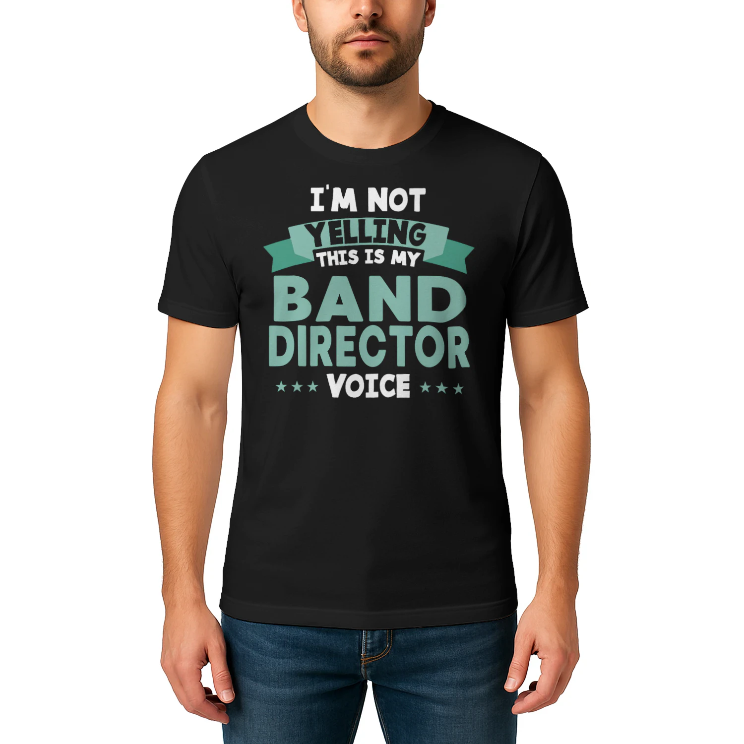 I’m Not Yelling This Is My Band Director Voice Marching Band T Shirt MCB0182