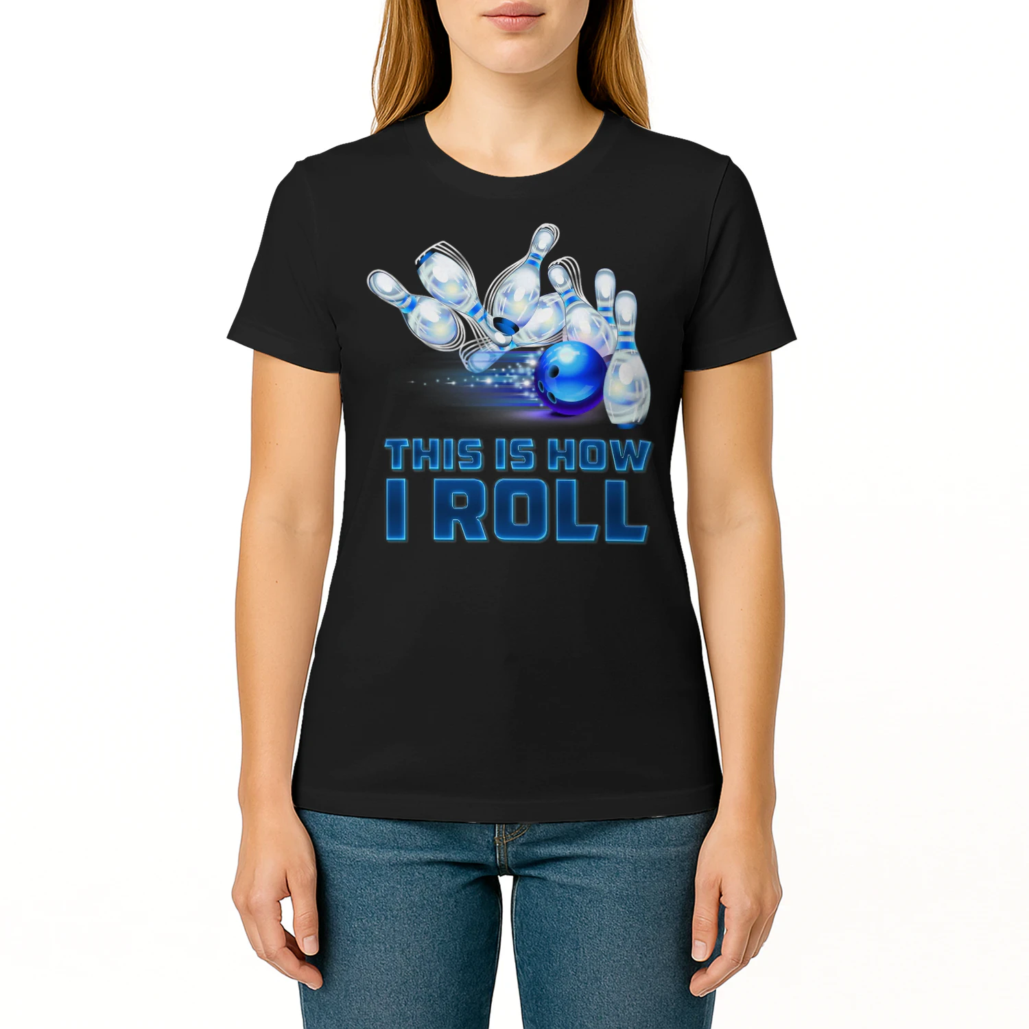 This Is How I Roll Bowling T Shirt BOL1483