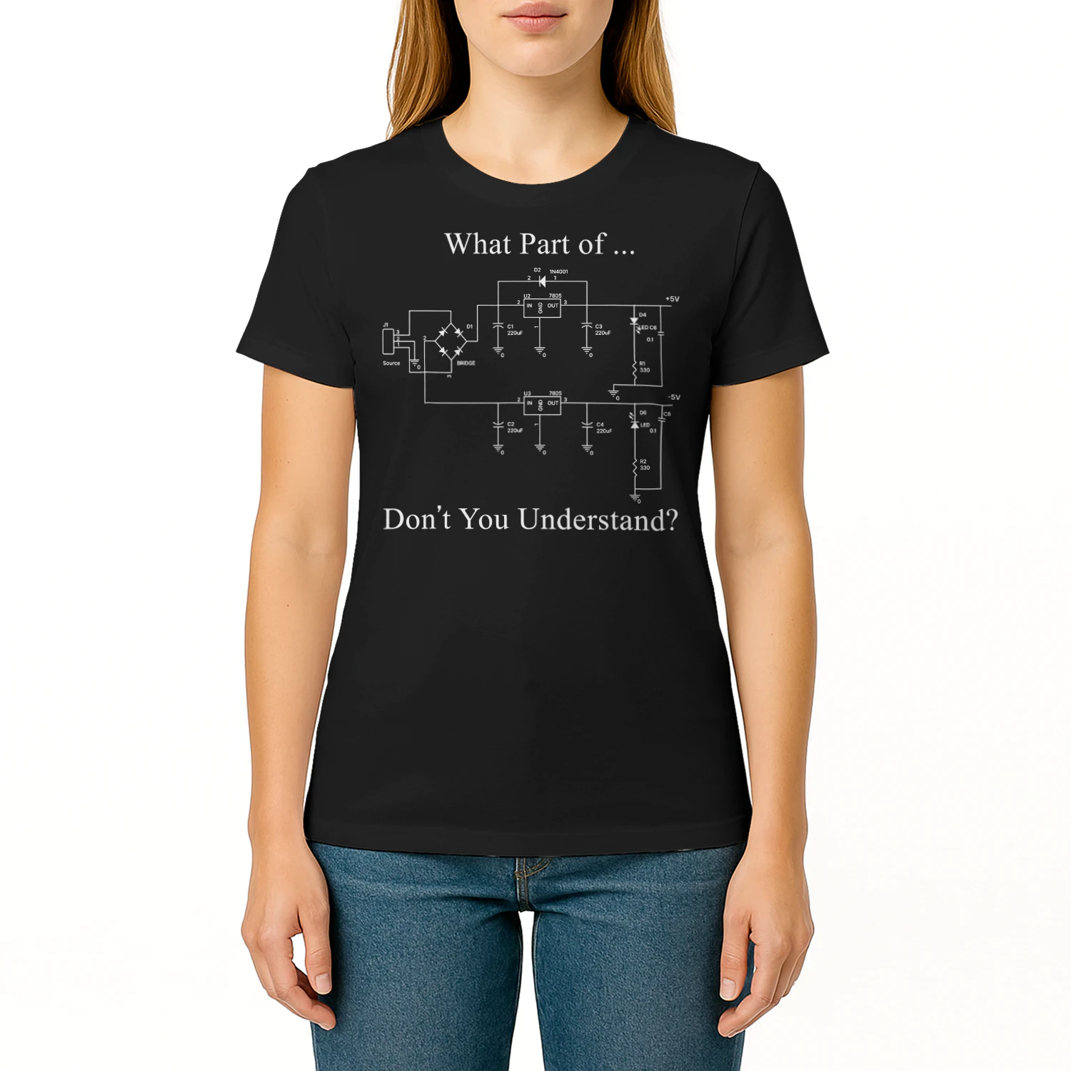 What Part Of Don’t You Understand Engineer Electrical Engineer T Shirt STE0680