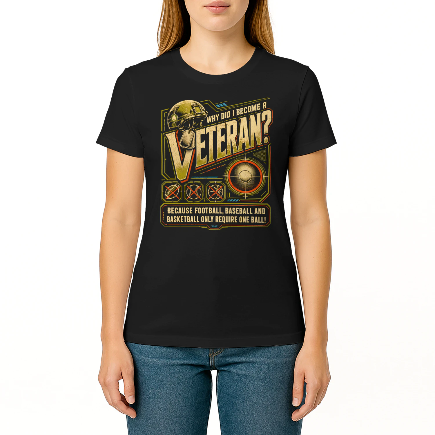 Why I Became Veteran T Shirt VET0094