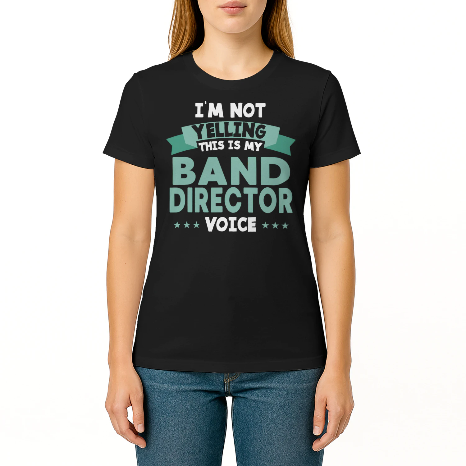 I’m Not Yelling This Is My Band Director Voice Marching Band T Shirt MCB0182