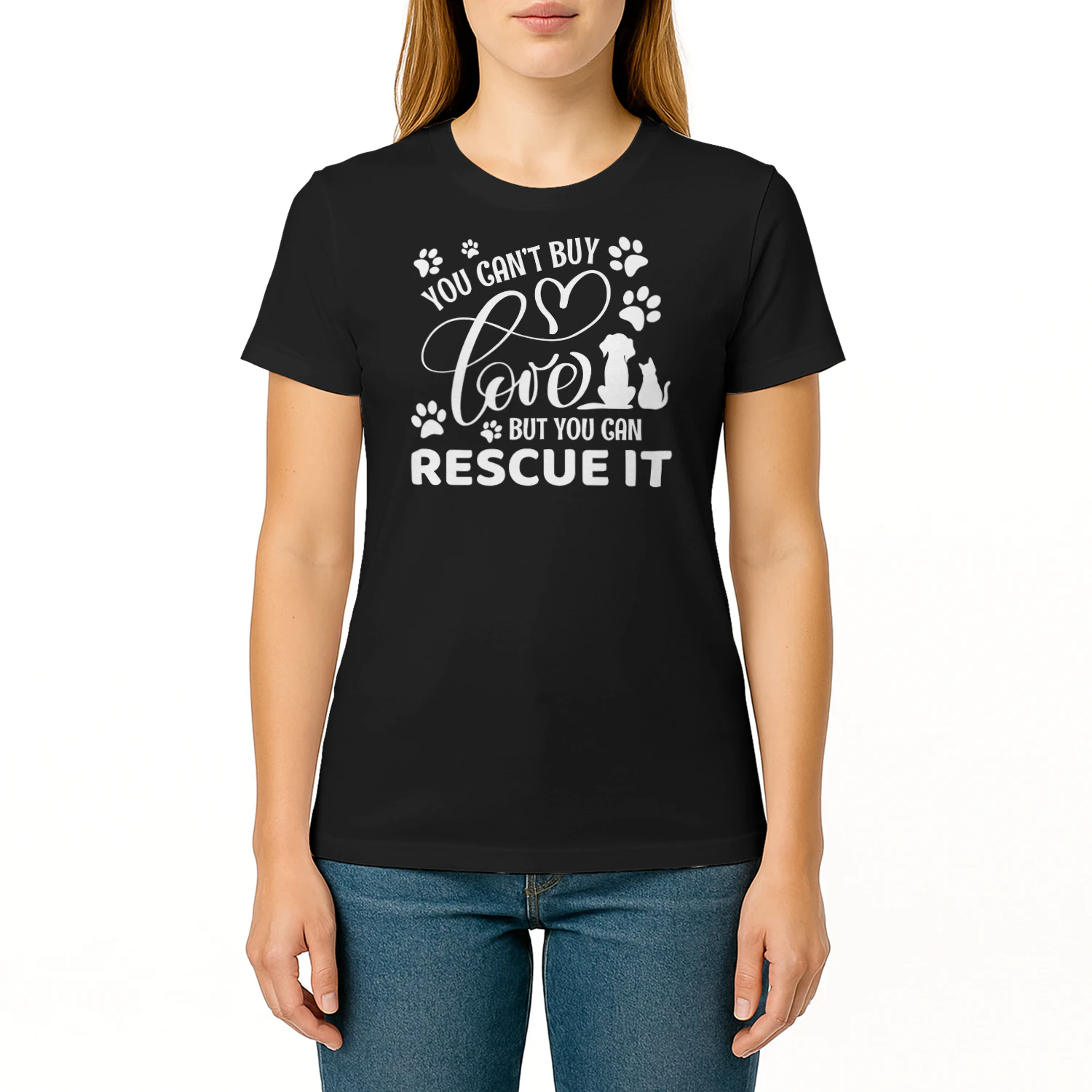 You Cant By Love But You Cat T Shirt CLR0702