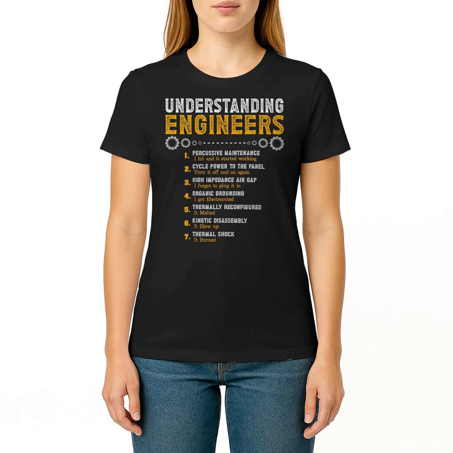 Understanding Engineers Funny Engineering Humor Engineers Engineer T Shirt STE0648